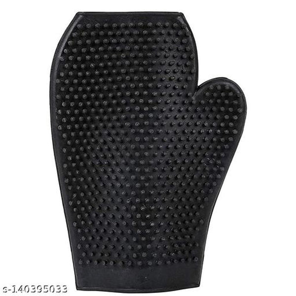 Silicone Grooming Glove for Pet (Multicolor, L)
