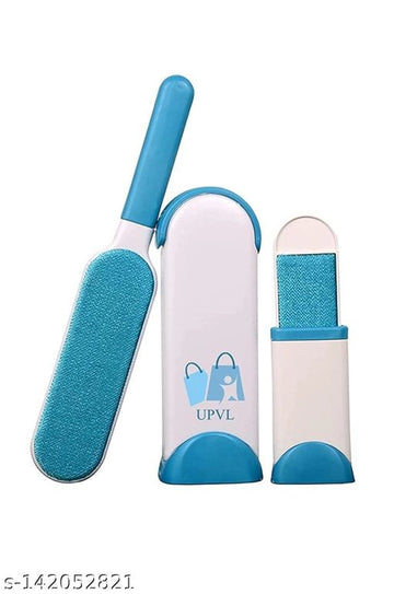 Lint Remover Double Sided Brush (Multicolor)Lint Remover Double Sided Brush Multicolor | Reusable Fabric & Pet Hair Cleaning Brush | Easy Dust, Fur & Lint Remover
