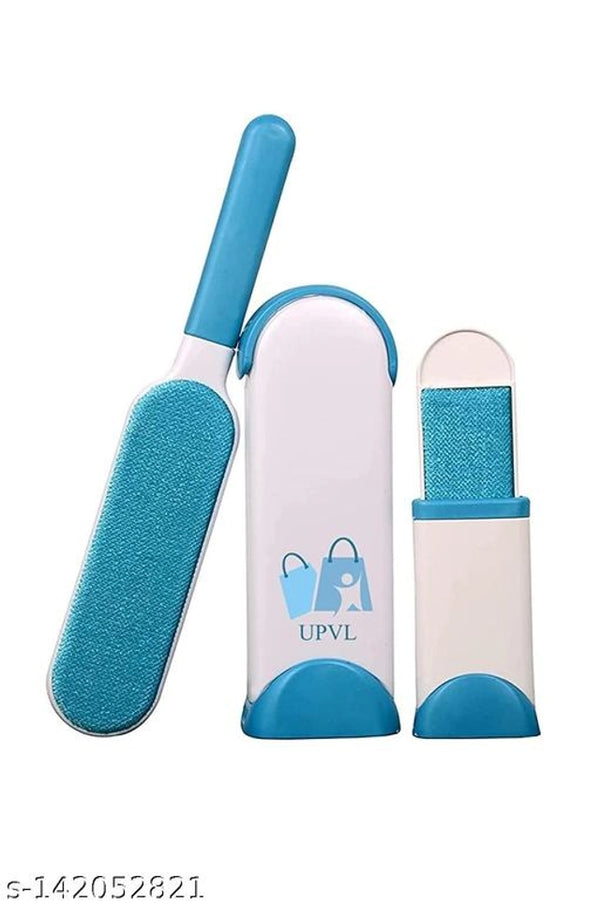 Lint Remover Double Sided Brush (Multicolor)Lint Remover Double Sided Brush Multicolor | Reusable Fabric & Pet Hair Cleaning Brush | Easy Dust, Fur & Lint Remover