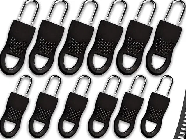 Zipper Puller.Easy Grip Zip Helper for Bags & Clothes.Universal Zip Pull Replacement for Jackets & Bags