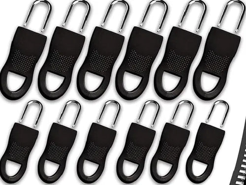 Zipper Puller.Easy Grip Zip Helper for Bags & Clothes.Universal Zip Pull Replacement for Jackets & Bags