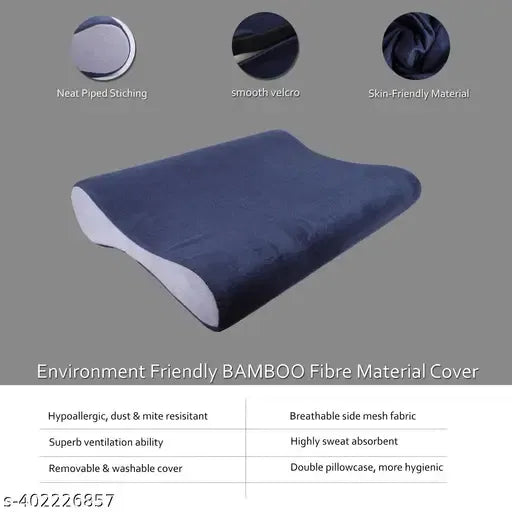 Cervical Pillow for Neck Pain Relief and Shoulder Pain.Spine Alignment & Pressure Relief Support.