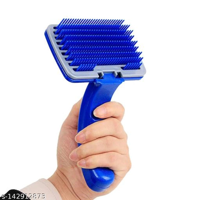 ABS Plastic Grooming Slicker Brush for Pet (Multicolor, L)ABS Plastic Grooming Slicker Brush for Pets (Multicolor, Large) – Deshedding & Coat Care Tool