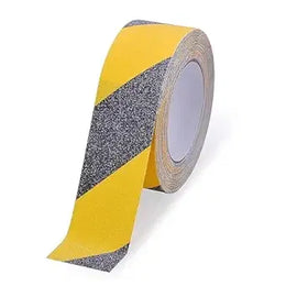 Anti Slip Tape Yellow & Black 5cm x 5m | High Visibility Non-Slip Safety Tape for Stairs, Ramps, Floors, Workshop & Industrial Use