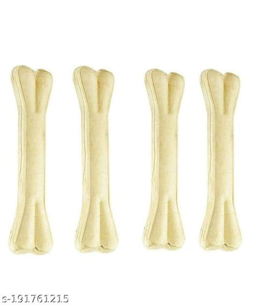 Rawhide Bone Treat for Dog (3 inches, Pack of 4)