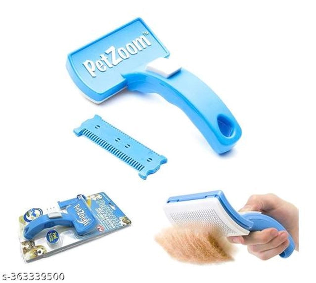 ABS Plastic Slicker Brush for Pet (Multicolor)ABS Plastic Slicker Brush For Dogs & Cats (Multicolor) | Professional Pet Grooming & Deshedding Brush