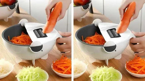 7-in-1 Multifunction Vegetable Cutter & Chopper – All-in-One Kitchen Slicer, Dicer for Fruits & Vegetables