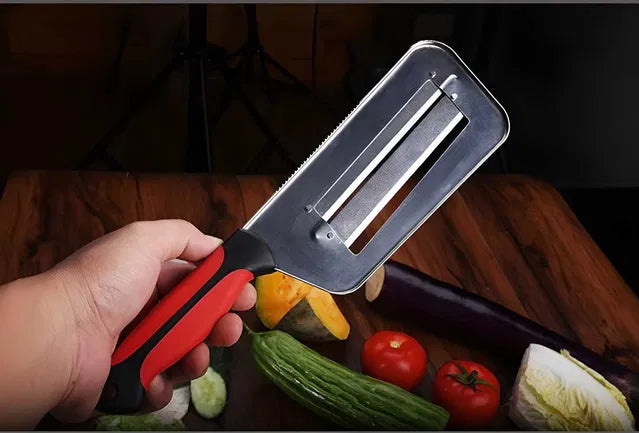 Slicer Double 2 Slice Blade Slicing Knife.Perfect Slices for Bread & Vegetables.Uniform Cutting Tool