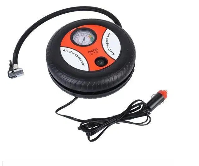 Automatic Car Air Compressor.12V Automatic Tyre Inflator Pump for Car & Bike – Portable Air Compressor