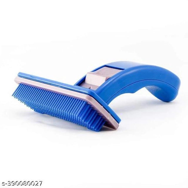 ABS Plastic Slicker Brush for Pet (Multicolor)ABS Plastic Slicker Brush for Pet Multicolor | Effective Grooming Brush for Dogs & Cats | Removes Loose Fur & Tangles Easily