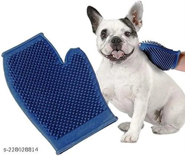 Pet Hair Remover Deshedding Gloves (Multicolor).Pet Hair Remover Deshedding Gloves (Multicolor) | Reusable Dog & Cat Grooming Glove for Fur, Sofa & Clothes Cleaning