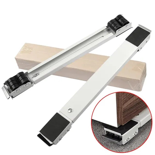 Heavy Duty Expandable Appliance Rolls,24 Wheels Base Stand.Heavy Duty Expandable Appliance Base Stand with 24 Wheels | Adjustable Rolling Stand for Washing Machine, Fridge & Furniture