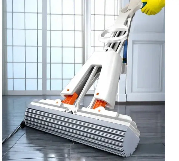 Multi-Purpose Foldable Floor Cleaning Squeeze Mop Wiper.Foldable Squeeze Mop for Easy Cleaning