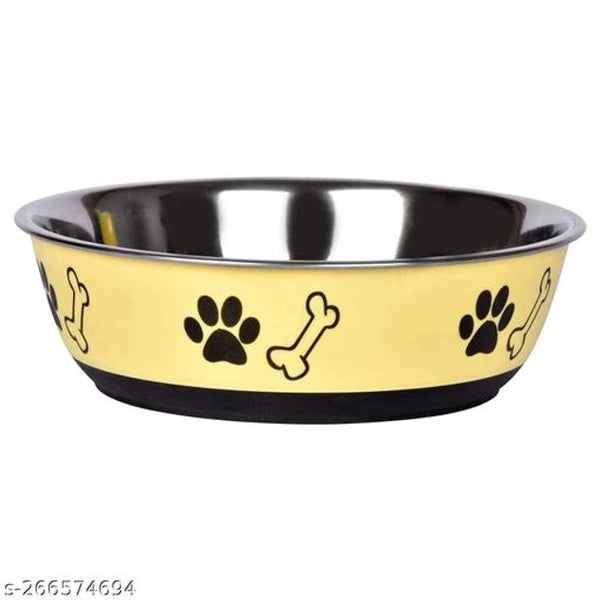 Stainless Steel Feeding Bowls for Pet (Multicolor, 700 ml)Stainless Steel Feeding Bowls For Dogs & Cats (Multicolor, 700 Ml) | Rust Proof Durable Pet Food & Water Bowl