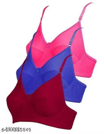 Imported Soft Bras (30 B, Pack of 3)