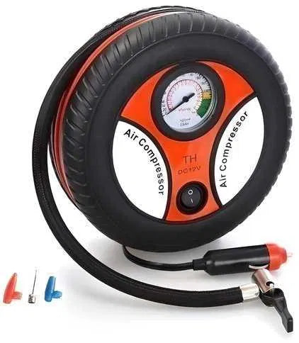 Automatic Car Air Compressor.12V Automatic Tyre Inflator Pump for Car & Bike – Portable Air Compressor