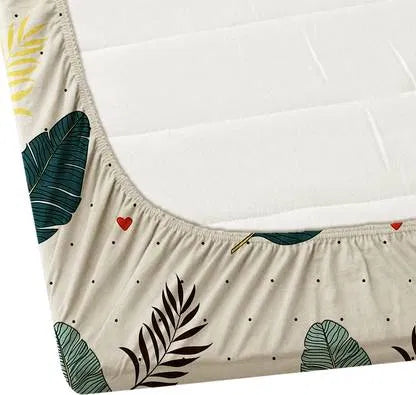 Bedsheet.Premium Cotton Bedsheet with Pillow Covers – Soft & Breathable Comfort .Double Bed Printed Bedsheet Set – Smooth, Durable & Stylish