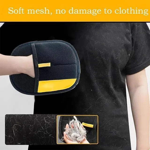Pet Hair Removal Gloves.Deshedding Grooming Mitt for Dogs & Cats.Easy Fur & Hair Remover for Dogs & Cats