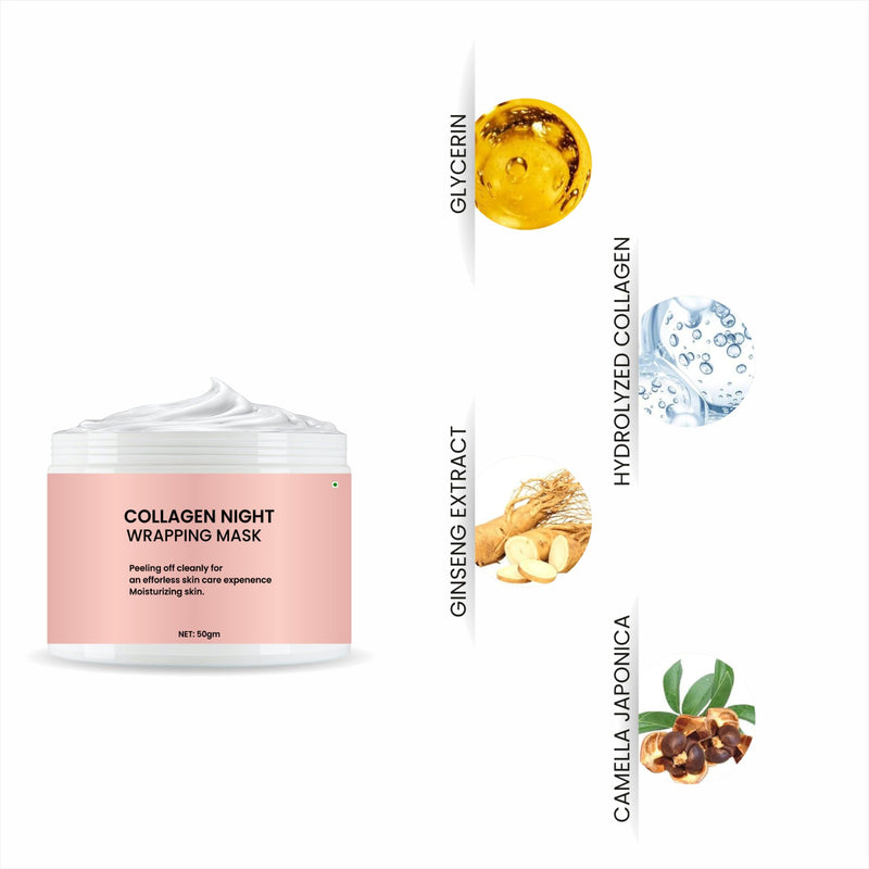 COLLAGEN NIGHT WRAPPING MASK ( Pack Of 2 )