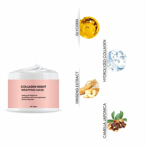 COLLAGEN NIGHT WRAPPING MASK ( Pack Of 2 )