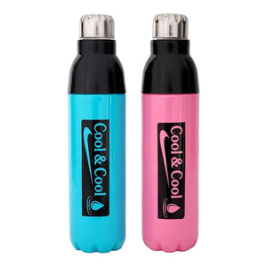 1. Cool Plastic Insulated Water Bottle 1000 ml Bottle