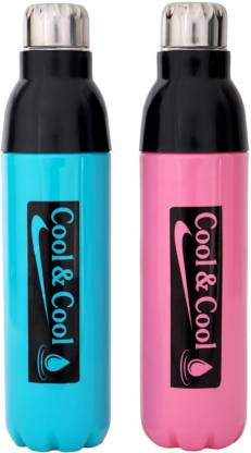 1. Cool Plastic Insulated Water Bottle 1000 ml Bottle