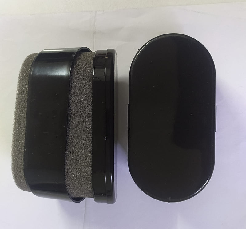 SHOE SHINER 2 IN 1 INNER BOX SHOE SHINER  OUTER FOAM FOR USE AS BRUSH PACK OF 2 PCS