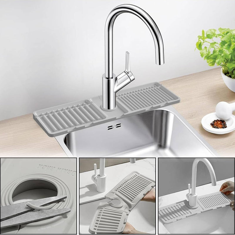 Silicone Sink Faucet Mat Sink Splash Guard