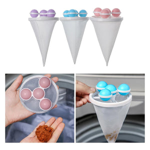 1. Floating Lint Catcher Cleaning Dirty Fiber Collector Household Purple