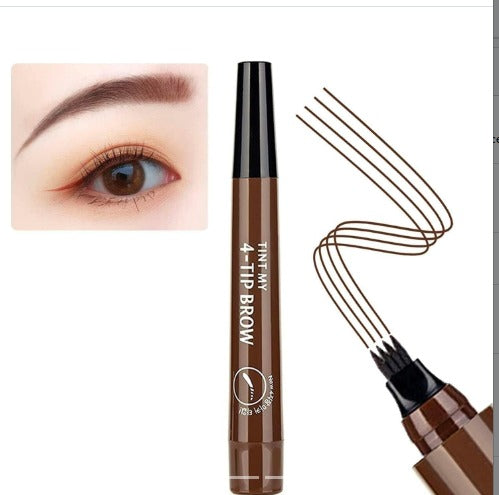 Eyebrow Pen, Microblading Eyebrows, 4 Points Eyebrow Pencil (PACK OF 2)