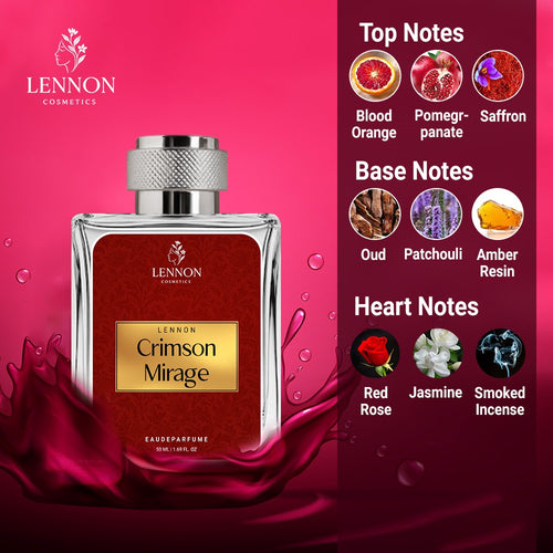 Crimson Mirage Long Lasting Fragrance Perfumes