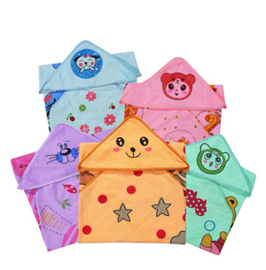 1. Baby Hood Print hooded towels
