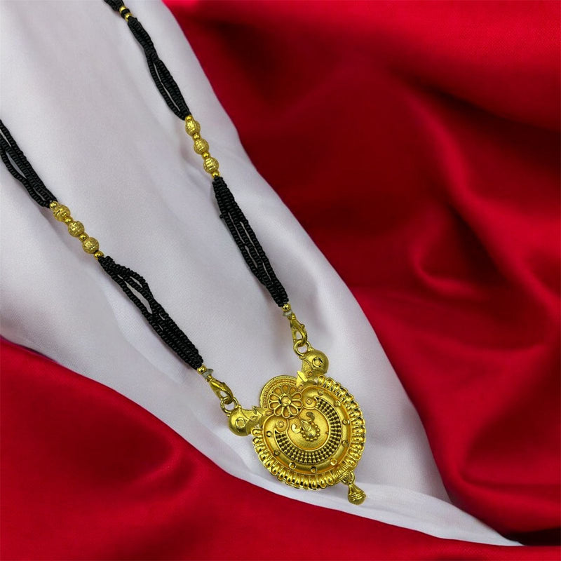 Women Stylish New Gold Plated Mangalsutra