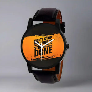 1. Jack Klein Men's Resin Watch
