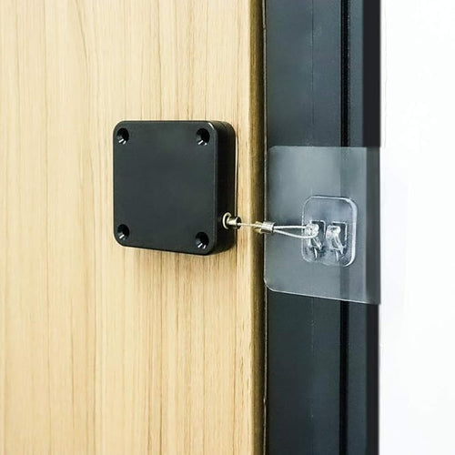 Door Closer,Punch-Free Automatic Sensor Door Closer (Pack of 1)