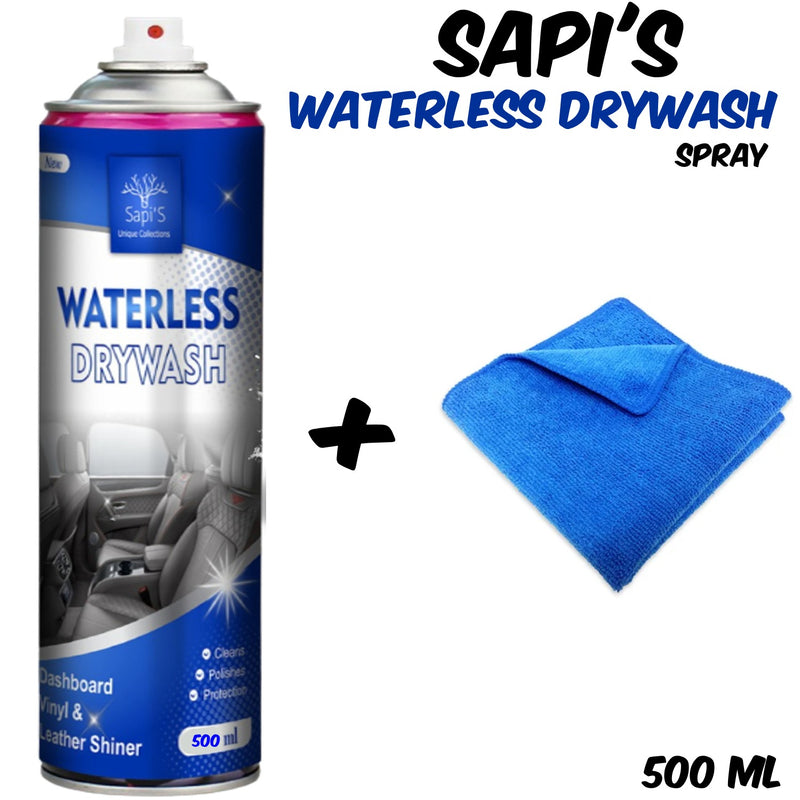 DRYWASH SPRAY FOR CAR AND BIKE CLEANING STAIN REMOVER WATERLESS DRYWASH