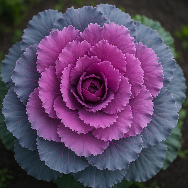 Autumn MIX Seeds - Flowering Vegetable Garden CABBAGE