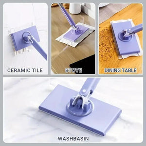 1. Easy-Clean Mini Mop With Auto Cloth Grip