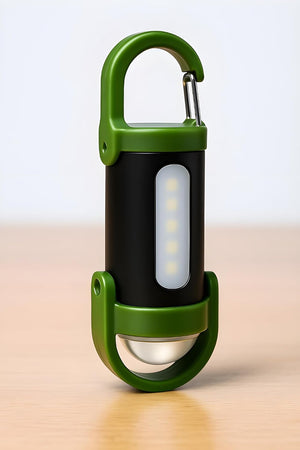 1. Mini LED Flashlight with Carabiner Clip