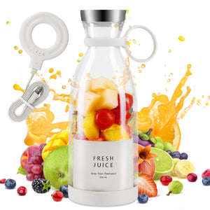1. Electric Portable Mini Fruit Juicer Bottle