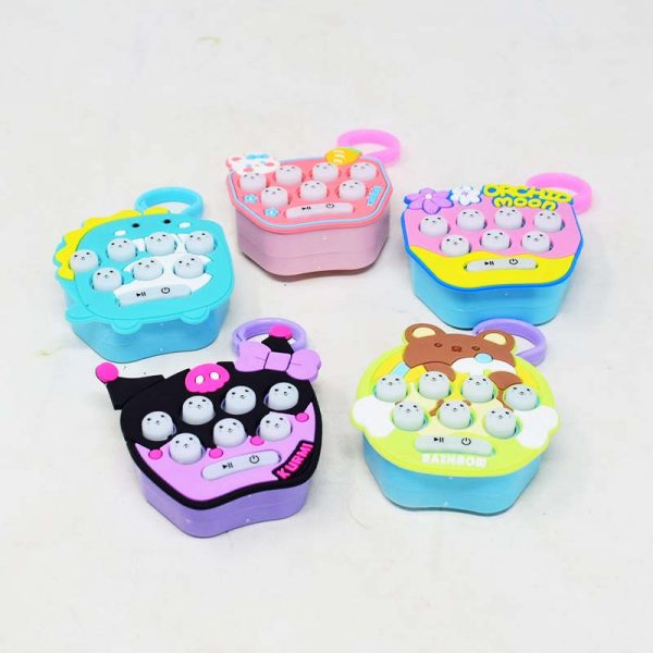 Electronic Bubble Handheld Toy Keychain