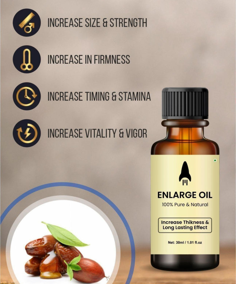 Enlarge Oil Pure and Natural oil  (Pack of 2)