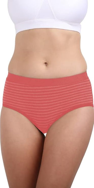 1. Antibacterial cotton panty with lace embroidery
