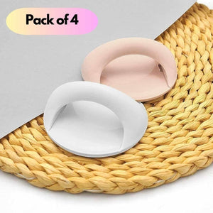 1. Self Adhesive Peel and Stick Plastic Handles Pull knob (pack of 4)