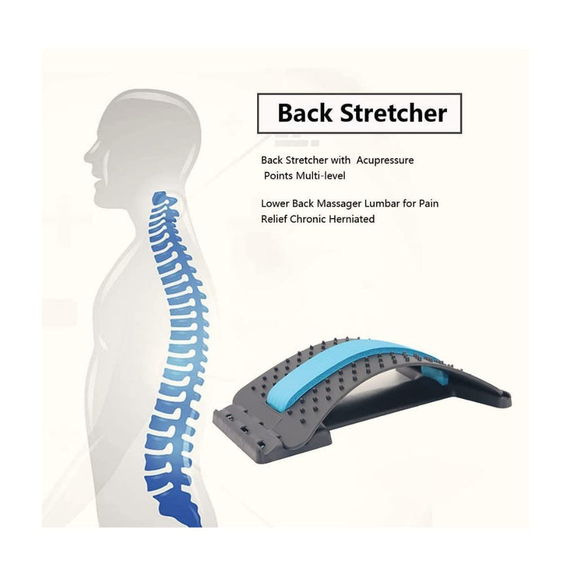 Back Stretcher Tool for Lower and Upper Back.Back Stretcher Tool for Lower & Upper Back Pain Relief  Spine Stretching Device for Back Pain & Posture Improvement