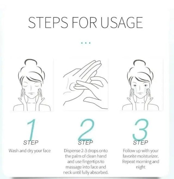 Face Serum Remover Blackheads Dark Spots Acne Treatment Oil Control Moisturizing