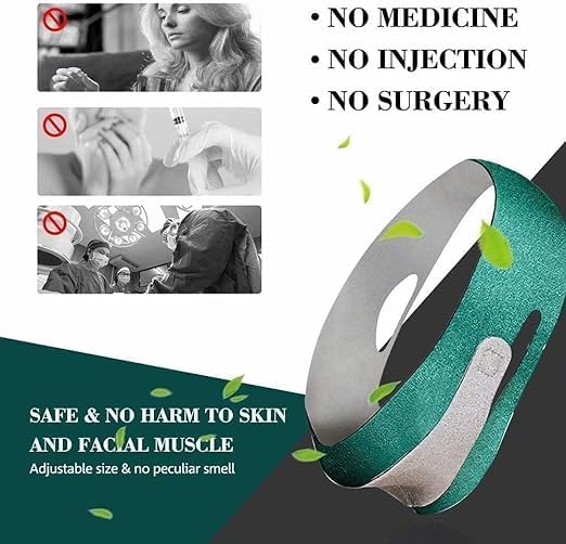 Face Slimming Belt V-Shape Masks for Double Chin Shaper for Men & Women