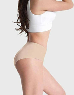 1. Fashion Girls' Cotton Seamless Hipster Briefs