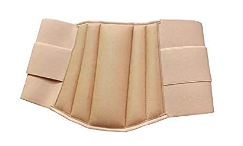 Lumbo Sacral Support Belt or brace (Waist & Back Support Belt) (BEIGE) Lumbar Support (BEIGE) (X-LARGE)