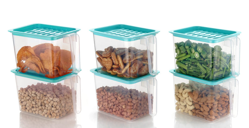 Fridge Storage Containers ( Pack of 6 )
